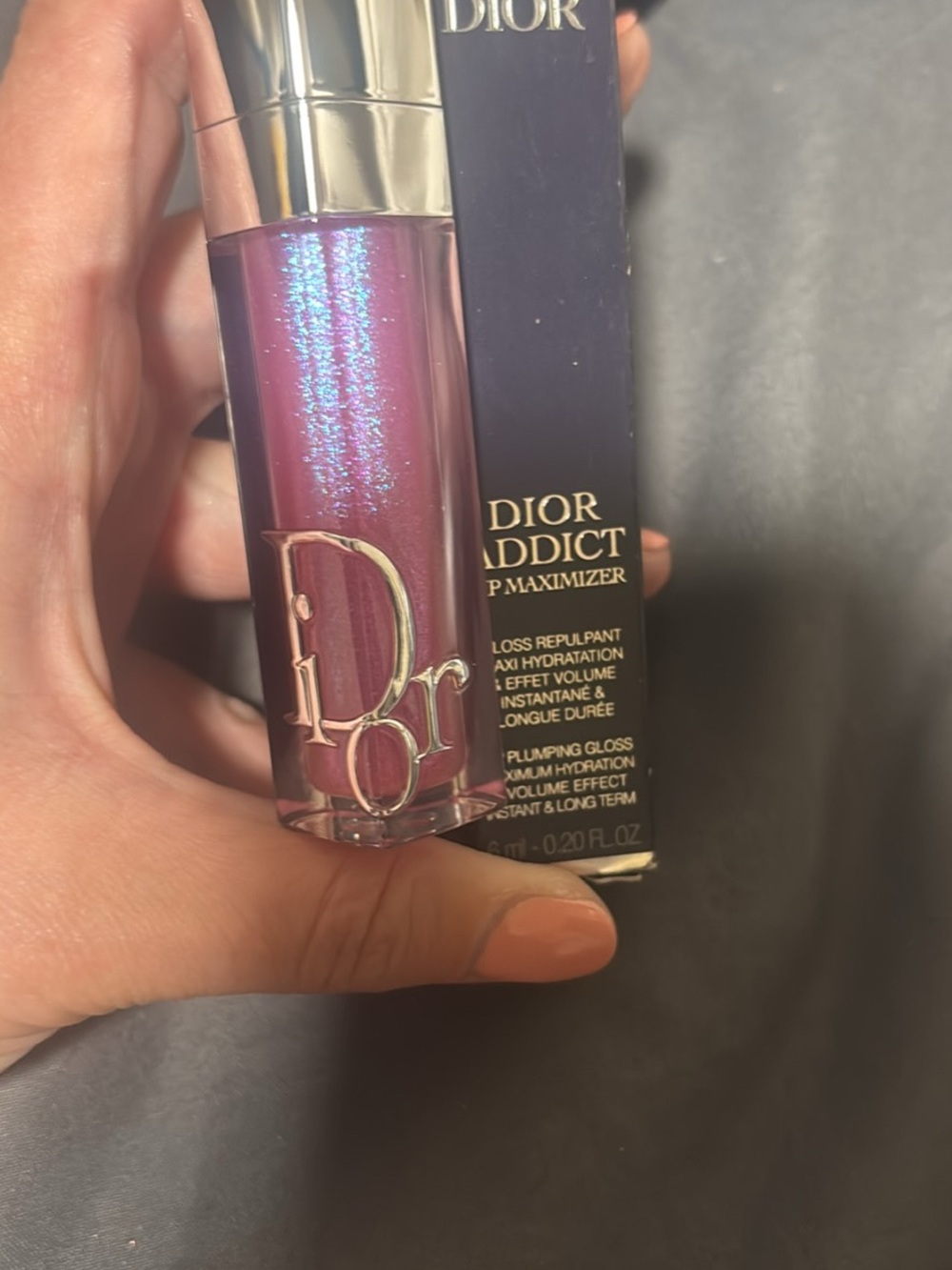 Dior Addict Lip Maximizer Gloss - holo lavender 003